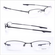 Titanium Original Brillen / Halbrand Rahmen Glas / Lesung Rahmen Brillen (5089)